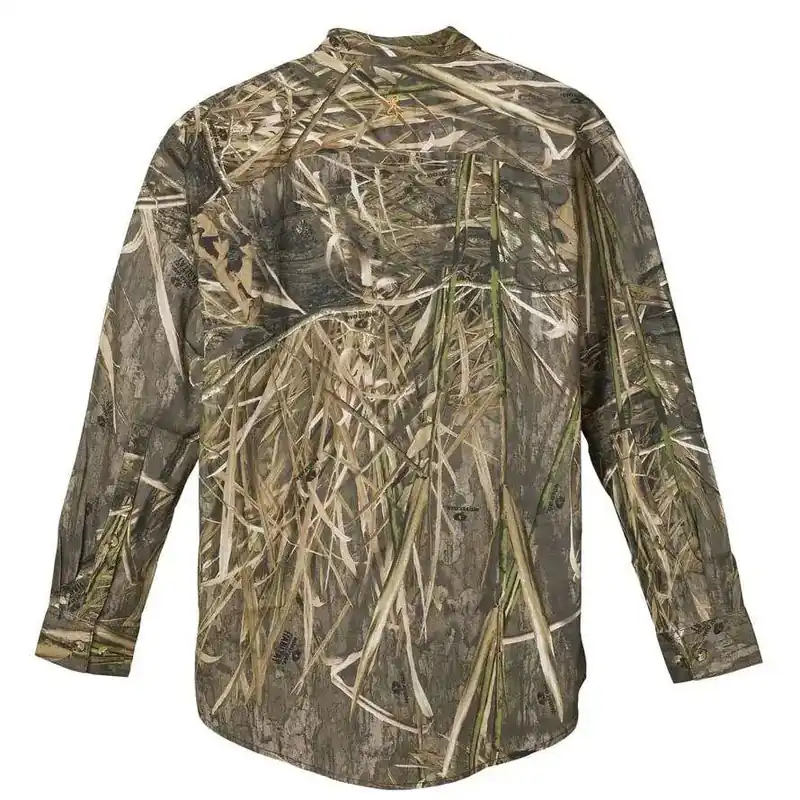 Browning WASATCH-CB Button-Front 2 Pocket Shirt MOShadow Grass Hab S