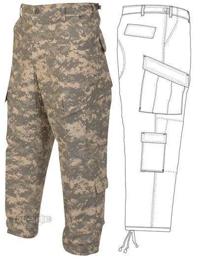 DIGITAL ALLTERRN PANT 100CR/S SM