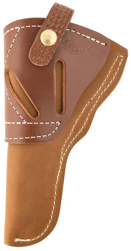 Hunter Company 2600-4 Range Ride OWB Size 4 Chestnut Tan Leather Belt Slide Fits SA Revolver 4.50-5" Barrel Ambidextrous