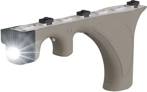 VIRIDIAN 4LUX CQ FORWARD GRIP LIGHT 400 LUMEN M-LOK FDE