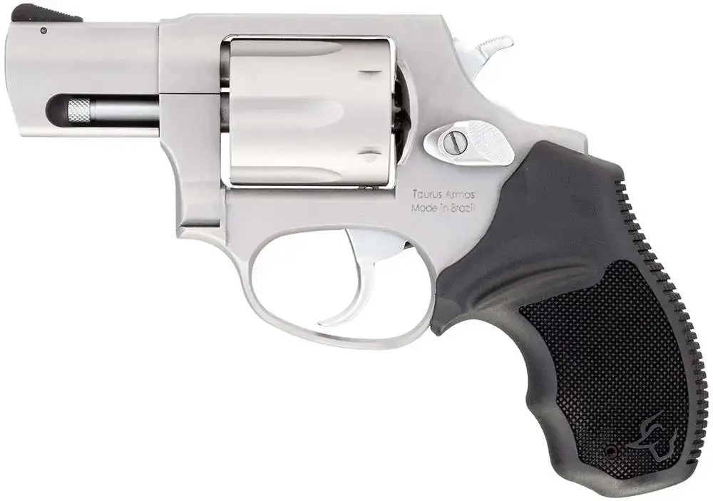 Taurus 856 38 Special +P 6 Shot 2" Stainless Steel Barrel, Cylinder & Frame w/Black Rubber Grip
