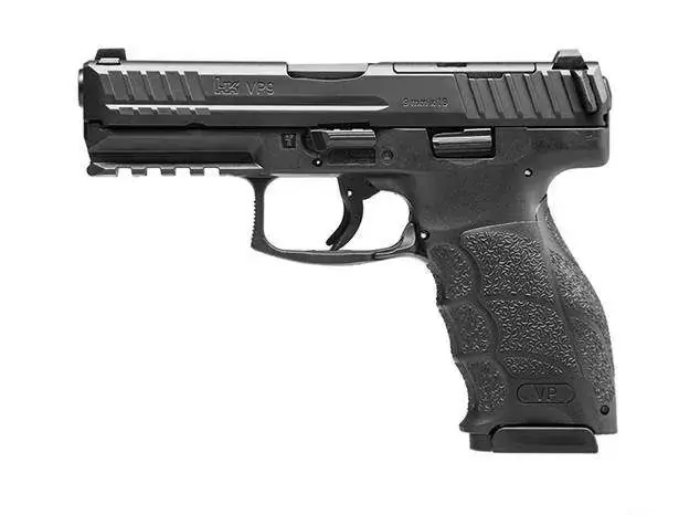 HK VP9 9mm Luger Caliber with 4.09" Barrel, 10+1 Capacity, Night Sights Includes 3 Mags