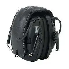 Howard Leight R02525 Impact Sport Bolt Electronic Muff 22 dB Over the Head Black Ear Cups w/Black Band