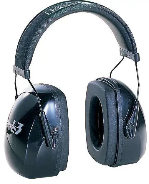 Howard Leight R03318 Leightning L3 Earmuffs Foam 30 dB Over the Head Black Ear Cups w/Black Band