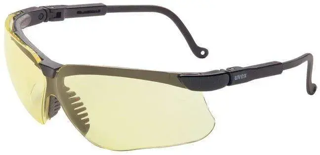 Howard Leight R03571 Uvex Genesis Anti-Scratch Amber Lens w/Black Frame