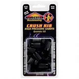 HARVESTER SABOT ONLY 50CAL FOR 45CAL BULLETS 50PK CRUSHED RIB
