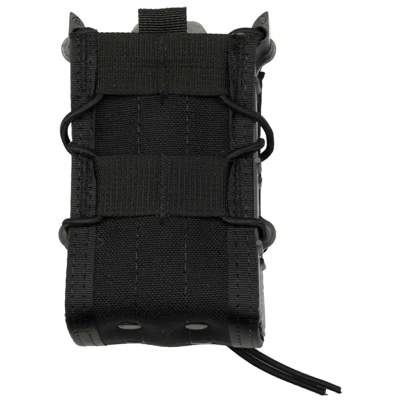 High Speed Gear 112R00BK TACO MOLLE X2R Double Magazine Pouch Black Nylon w/Polymer Divider