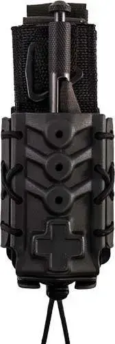 High Speed Gear 11TQK0BK Tourniquet TACO 2" Black Nylon Clip Mount