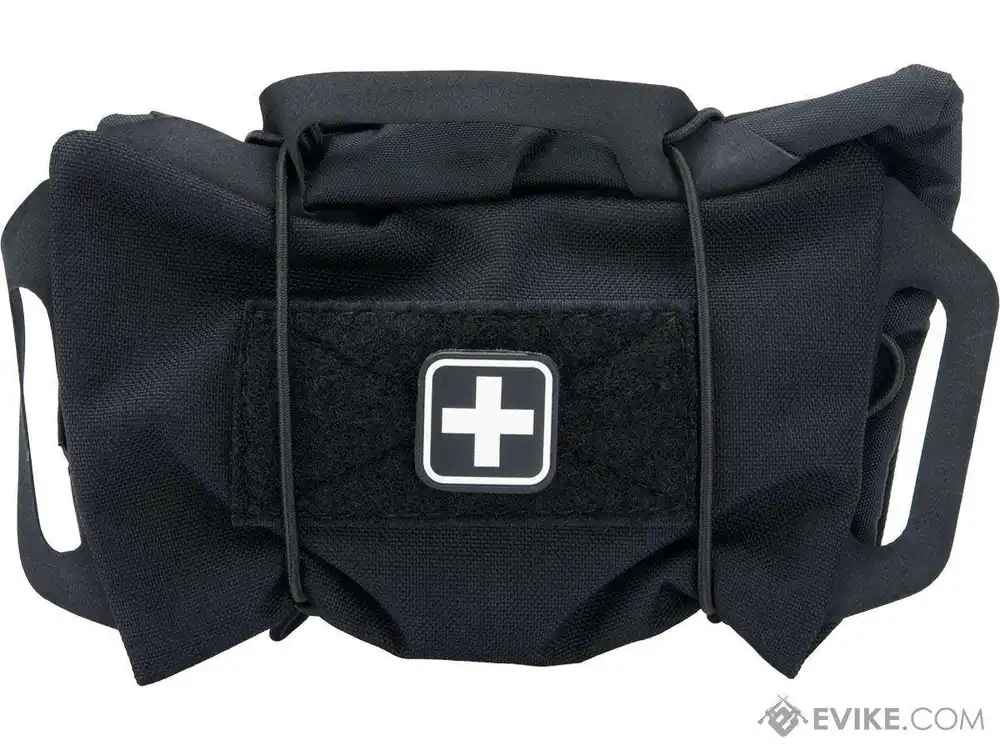 HIGH SPEED GEAR REFLEX MED ROLL FOR CARRYING FULL CONTENTS OF IFAK NOT INCL BLACK