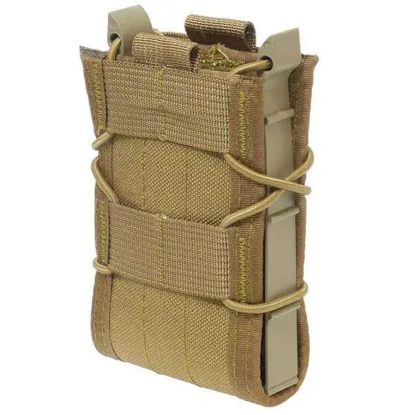 HIGH SPEED GEAR RIFLE TACO LT MOLLE HOLDS I RIFLE MAG COYOTE BROWN