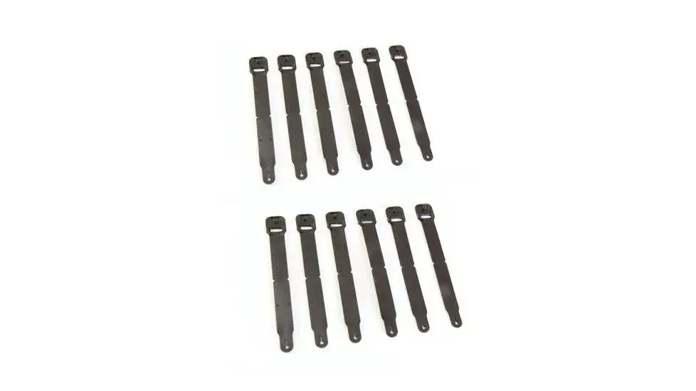 HIGH SPEED GEAR CLIP LONG PACK OF 100 BLACK