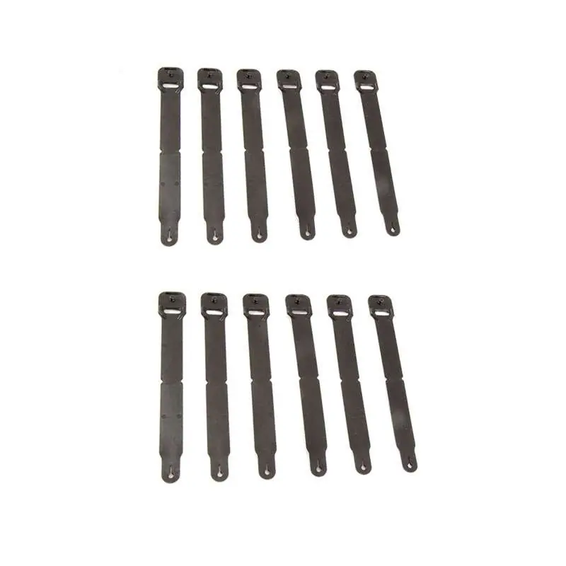 HIGH SPEED GEAR CLIP SHORT PACK OF 100 BLACK