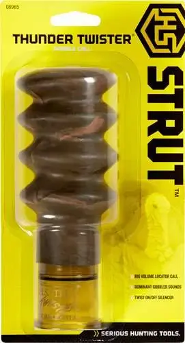 Hunters Specialties 06965 Thunder Twister Locator Call Wild Turkey