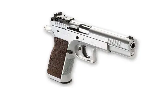 Italian Firearms Group TF-LIMPRO-9 Limited Pro 9mm Luger 4.80" 17+1 Hard Chrome Brown Polymer Grip