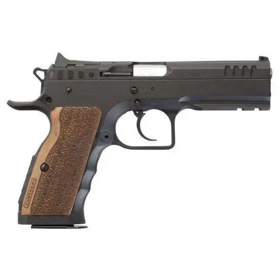Italian Firearms Group (IFG) TFSTOCKI9 Stock I 9mm Luger 4.45" 17+1 Wood Grip Black Slide