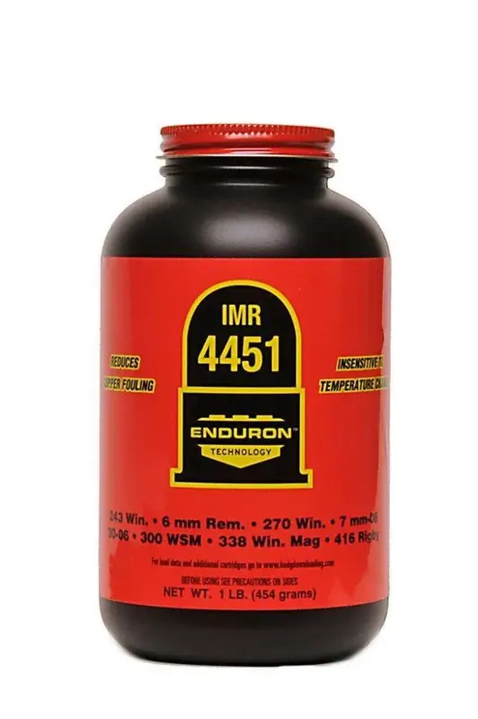 IMR 944511 Smokeless Powder IMR 4451 Enduron Rifle 1 lb