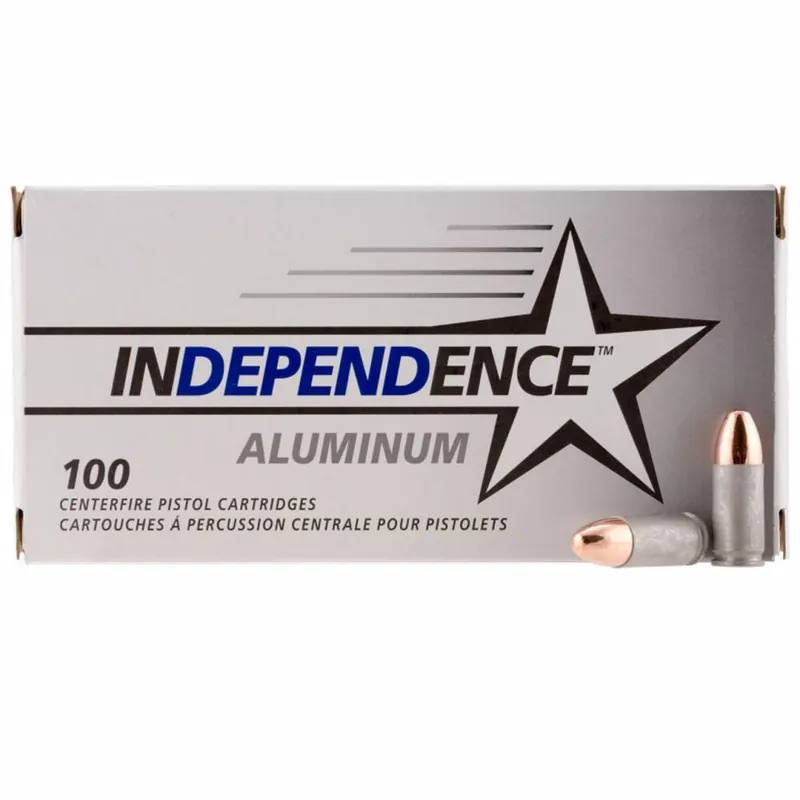 CCI Independence 9mm Luger 115 GR Full Metal Jacket 100 Round Box