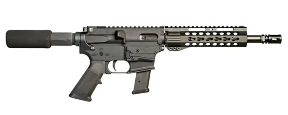 I.O. M215 AR Pistol Semi-Automatic 9mm Luger 8.5" 30+1 Black Hardcoat Anodized