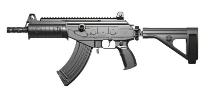 IWI US GAP39SB Galil Ace 7.62x39mm 8.30" 30+1 Black Black Polymer Grip Side Folding Pistol Brace