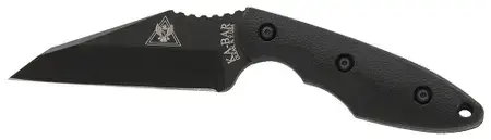 Ka-Bar 2485 TDI Hinderance 3.56" Modified Tanto Plain Ultramid Black Handle Fixed