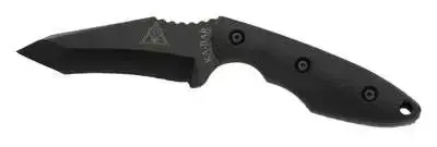 Ka-Bar 2486 TDI Hell Fire 3.56" Recurve Tanto 1095 Cro-Van Black Ultramid Handle Fixed