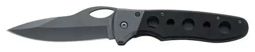 Ka-Bar 3076 Agama 3.75" Clip Point Plain 420 Stainless Steel G10 Black Handle Folding