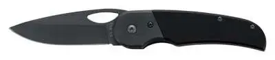 Ka-Bar 3079 Tegu 2.88" Drop Point Plain 420 Stainless Steel G10 Black Handle