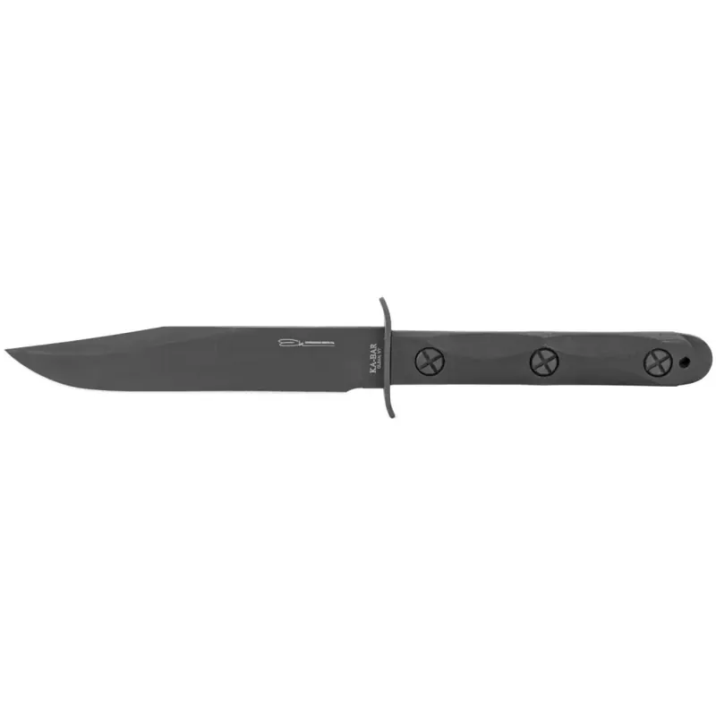 Ka-Bar Ek Bowie 6.8" 1095 Cro-Van Fixed Fiberglass Reinforced Nylon