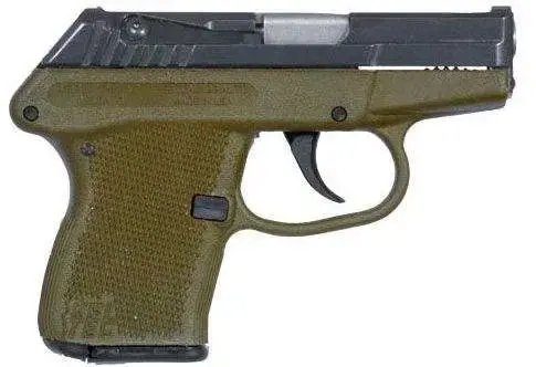 Kel-Tec P32BGRN P-3232 ACP 2.50" 7+1 Blued Blued Green Polymer Grip