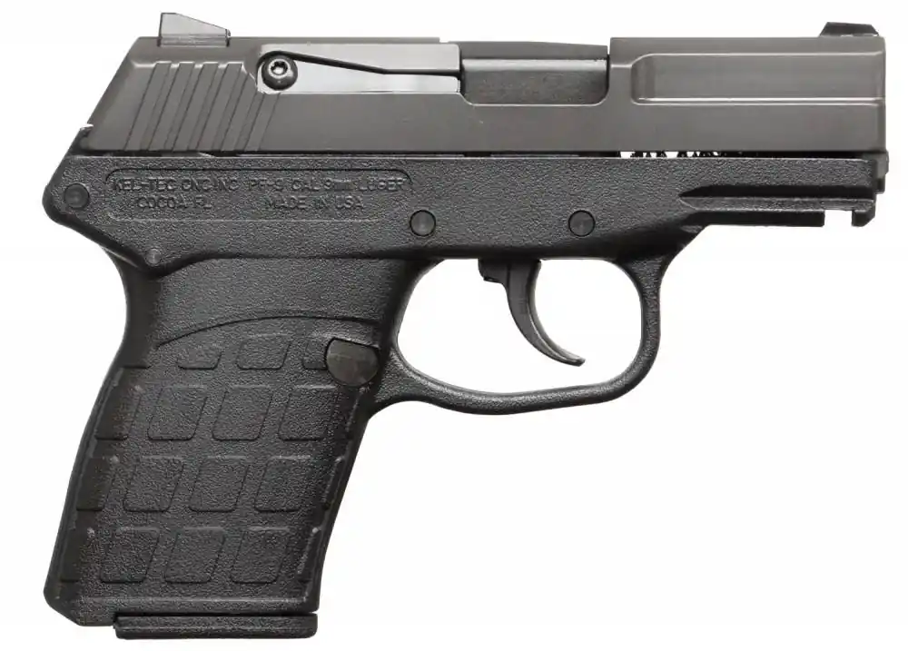 Kel-Tec PF9PKBLK PF9 9mm Luger 3" 7+1 Black Black Polymer Grip