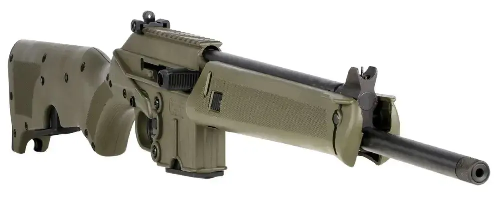 KEL-TEC SU-16 W/FOLD STK RIA 223 16" BBL GREEN PG GRIP 10RD