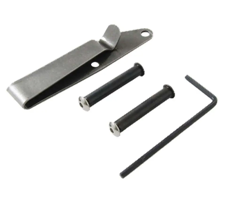 KEL-TEC BELT CLIP FOR P-11 & P-40 STAINLESS RIGHT SIDE