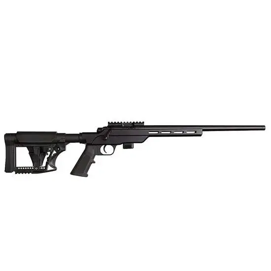 Crickett KSA20450 722 PT Bolt 22 LR 16.50" 7+1 Black A-B Arms Mod X w/Aluminum Chassis Synthetic Stock Blued Steel Receiver