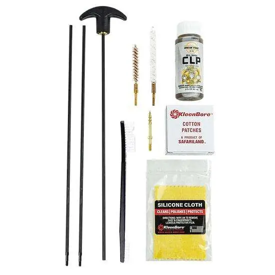 Kleen-Bore K17 Classic Small Bore Kit .17 Cal Rifle Bronze, Nylon