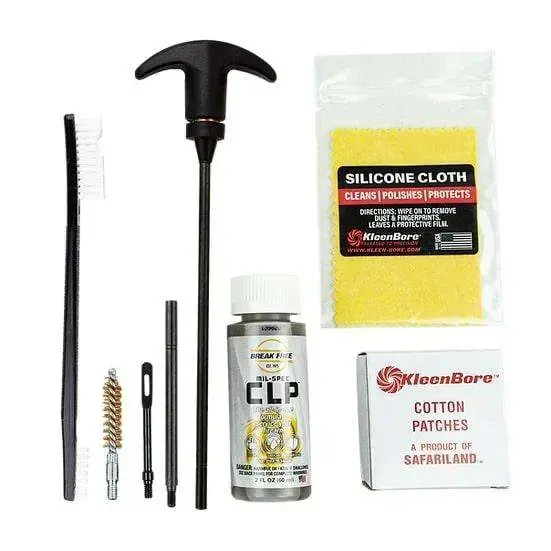 Kleen-Bore K212 Classic Cleaning Kit .44, .45 Cal Handgun Bronze, Nylon