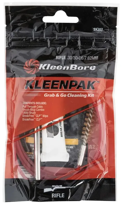 KLEENBORE GRAB & GO CLN KIT 30/30-06/7.62MM KIT 12PK CLIP STRIP