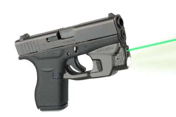 LaserMax Centerfire Laser/Light Combo Green Laser Glock 42/43 Under Barrel