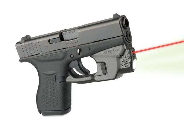 LaserMax CFG4243CR Centerfire Laser/Light Combo Red Laser Fits Glock 42/43 Under Barrel
