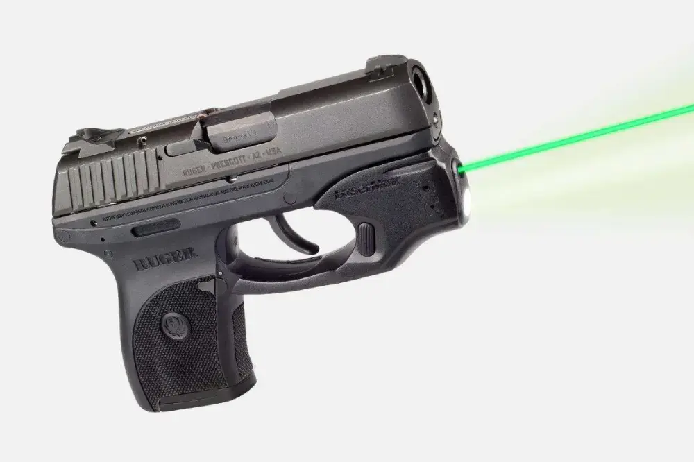 LaserMax CFLC9CG Centerfire GripSense Green Laser 100 Lumens/5mW Ruger LC9/9s,LC380,EC9s 510-535 nm Wavelength
