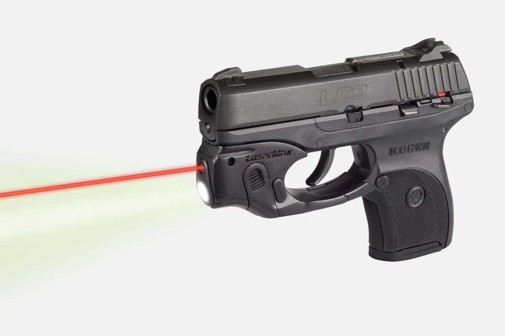 LaserMax CFLC9CR Centerfire GripSense Red Laser 100 Lumens/5mW Ruger LC9/9s,LC380,EC9s 510-535 nm Wavelength