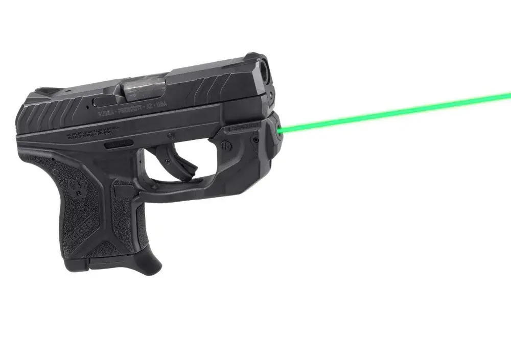 LASERMAX LASER CENTERFIRE GRN W/GRIPSENSE RUGER LCPII
