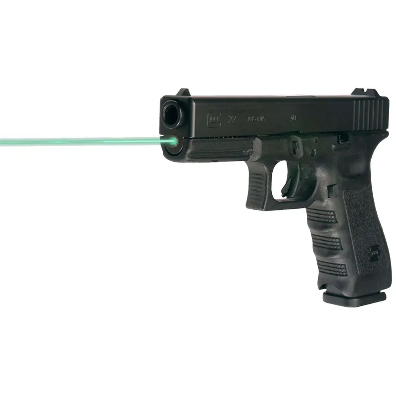 LaserMax LMS1141G Guide Rod Laser Green Laser 5mW 532 nm Wavelength Black for Glock 17,22,31,37 Gen1-3