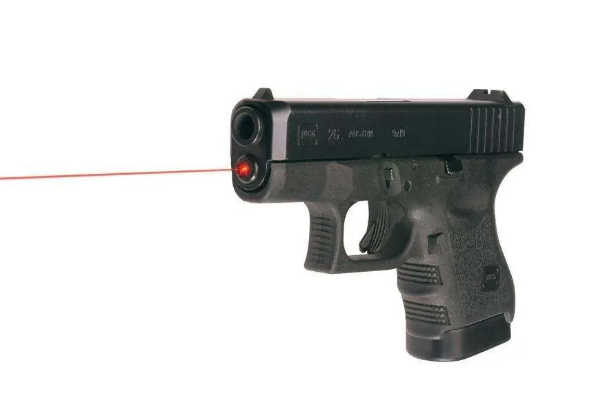 LaserMax LMS1161 Guide Rod Laser Red 3mW 635 nm Wavelength Black for Glock 26,27,33 Gen1-3