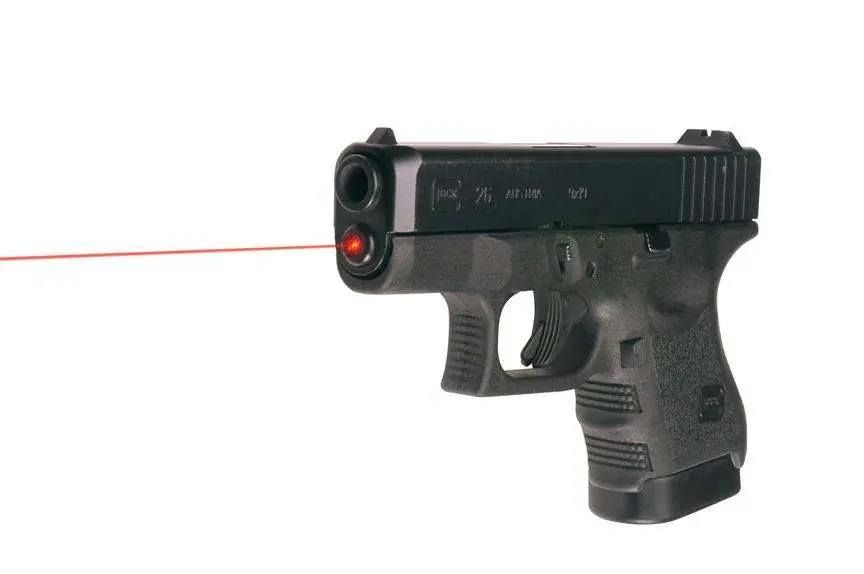 LaserMax LMS1161G4 Guide Rod Laser Red 5mW 635 nm Wavelength Black for Glock 26,27,33 Gen4