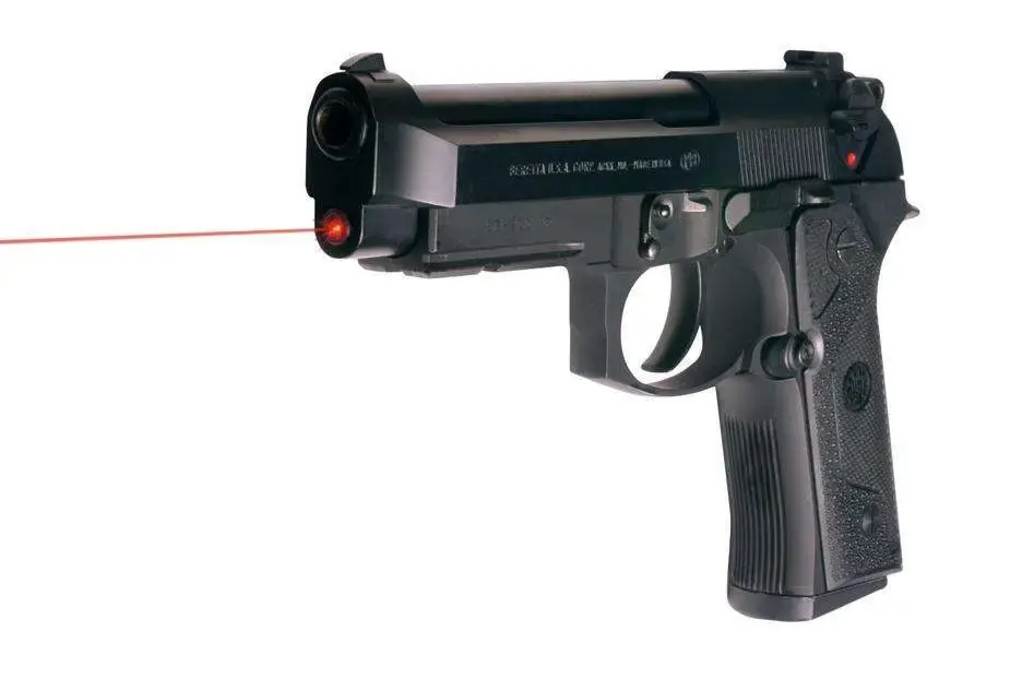LaserMax LMS1441 Guide Rod Laser Red 5mW 635 nm Wavelength Black for Beretta 92,96/Taurus 92,99,100,101