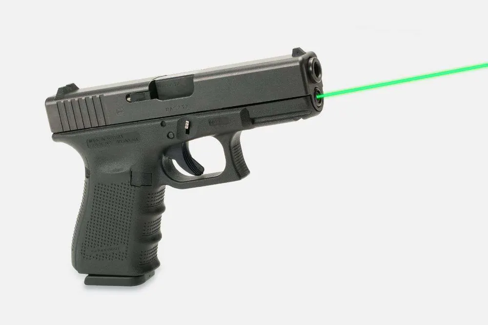 LaserMax LMSG419 Guide Rod Laser Red 5mW 635 nm Wavelength Black for Glock 19 Gen4