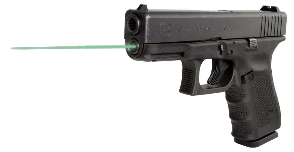 LaserMax LMSG419G Guide Rod Laser Green 5mW 532 nm Wavelength Black for Glock 19 Gen4
