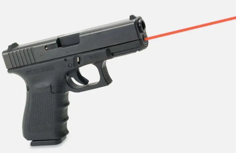 LaserMax LMSG423 Guide Rod Laser Red 5mW 635 nm Wavelength Black for Glock 23 Gen4