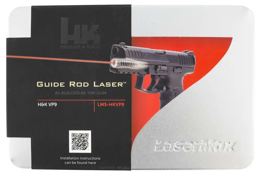 LaserMax LMSHKVP9 Guide Rod H&K Red Laser 5mW HK VP9 635 nm Wavelength