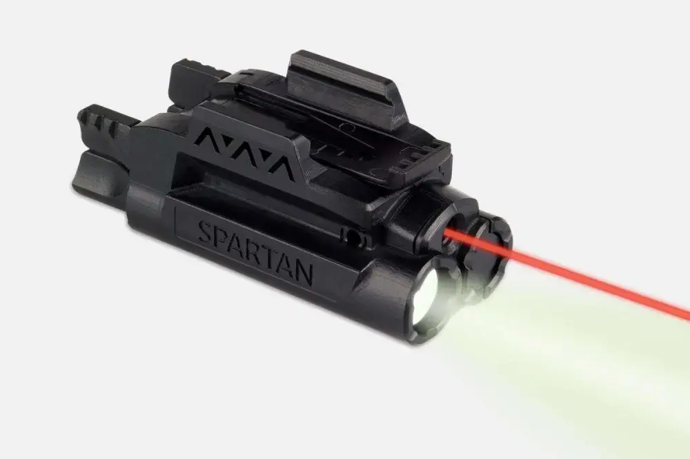 LaserMax SPSCR Spartan Laser/Light Rail Mount Red Laser 5mW 120 Lumens/5mW 650 nm Wavelength